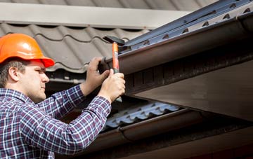 gutter repair Atterby, Lincolnshire